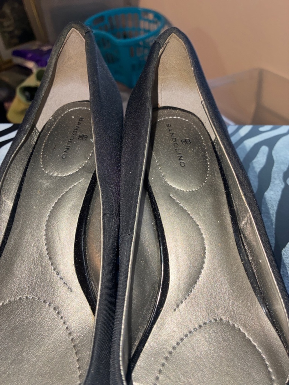 Classic Black Bandolino Women's Dress Pumps - Elegant Everyday Heels - Picture 3 of 16